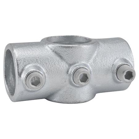 Global Industrial 1-1/2 Size Two Socket Cross Pipe Fitting 1.94 Fitting I.D. 798745